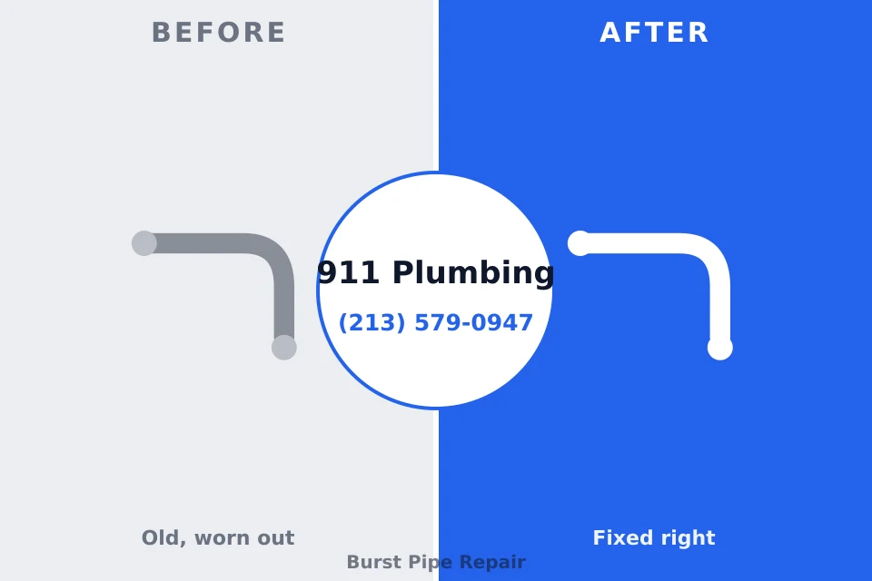 Before and after: plumbing company Vicksburg, MI